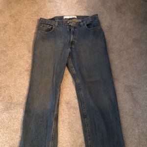 Arizona Relaxed Fit Men's Medium Dark Jeans size 36/32